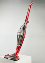 Carrera krachtige draadloze steelstofzuiger ROOD