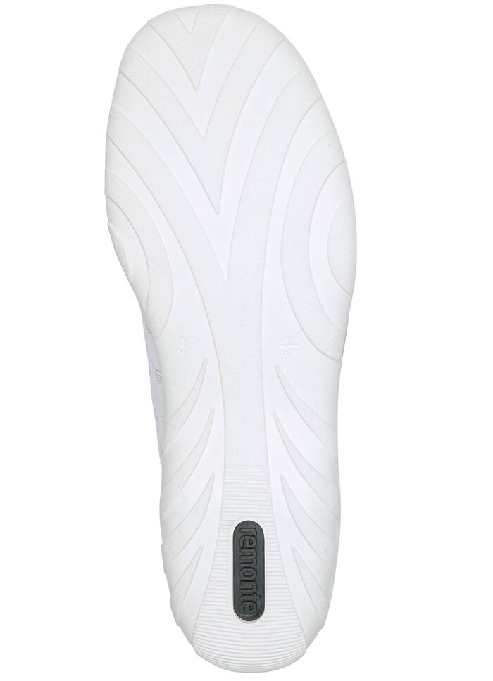 Remonte veterlaarsje van bedrukt en glanzend metallic synthetisch materiaal 