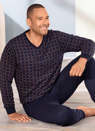 pyjama met manchetten 