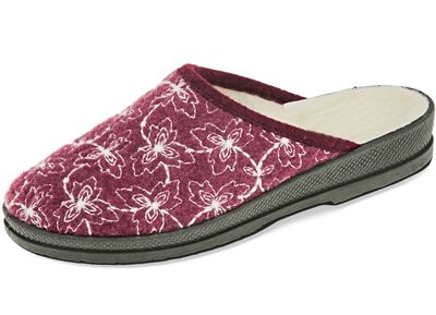 Textielpantoffels met prachtig borduursel 