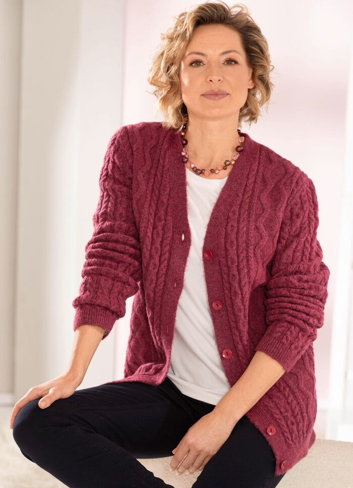 Vest in een zeer zachte kwaliteit 