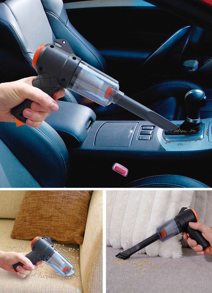 2-in-1 mini draadloze handstofzuiger "STARLYF CLEAN ALL VAC" 