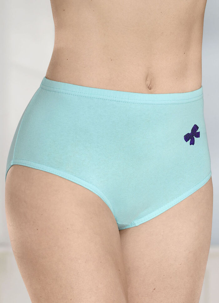 Verpakking van vier slips met elastische tailleband 