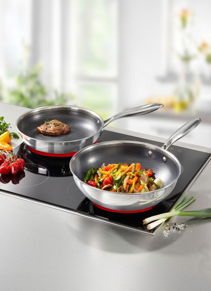 RVS pannen met antiaanbaklaag 