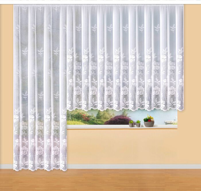 Magische lange jaloezie in jacquardkwaliteit 