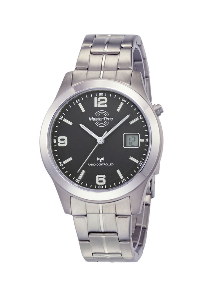Radiogestuurd herenhorloge van titanium 