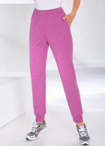 Vrijetijdsbroek van &ldquo;Athlet&rdquo; in 4 kleuren GEM&Ecirc;LEERDE FUCHSIA