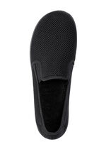 Slippers van luchtig, elastisch textielmateriaal SCHWARZ