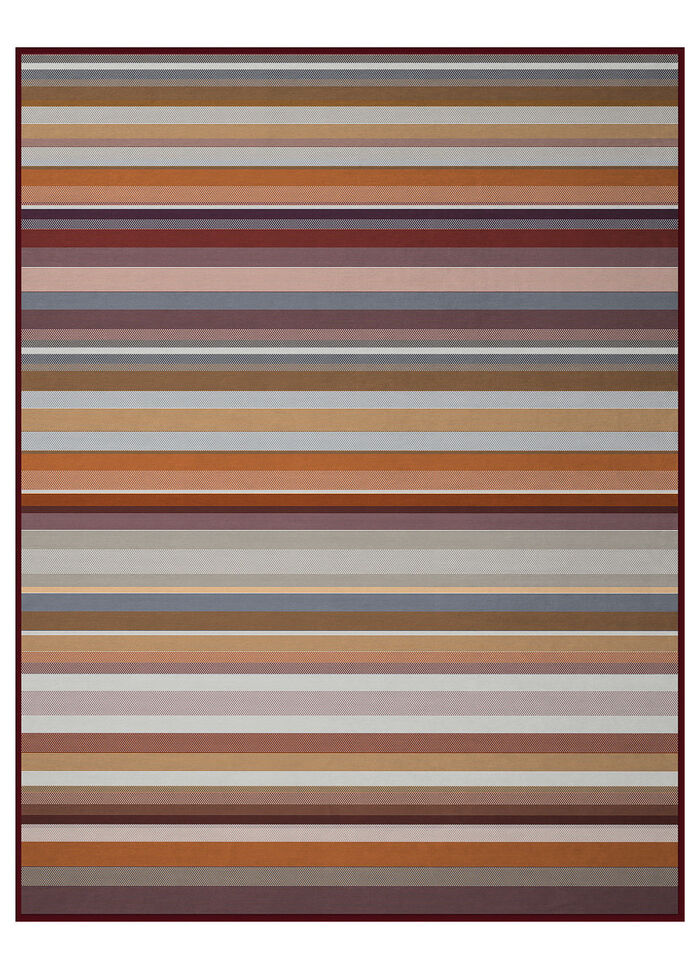 Dekbed met velours rand MULTICOLOR