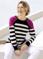 Trui met raglan-look mouwen 