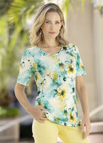 Shirt met all-over print 