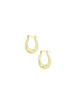 Oorringen zilver 925/- 