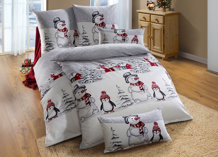 Zachte flanellen beddengoedset van Florella 