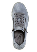 Waldläufer veterschoen van zacht suèdeleer JEANSBLAU