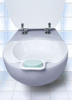 Inzetstuk voor bidet 