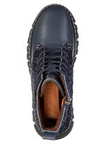 Gemini, modieuze dames enkellaarsjes, winterschoenen, breedte G, met uitneembaar voetbed 