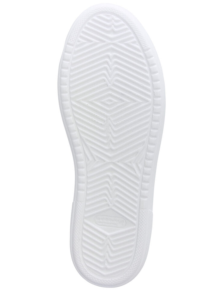 Waldläufer, trendy dames veterschoenen, breedte H, met uitneembaar voetbed GROEN