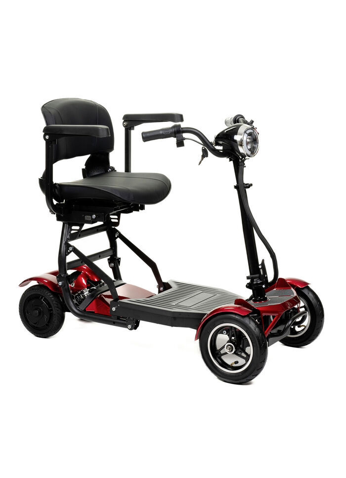 4-wiel scooter van Antar ROOD