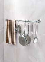 "EVERLOC" vacu&uuml;msysteem, stang met 5 haken 