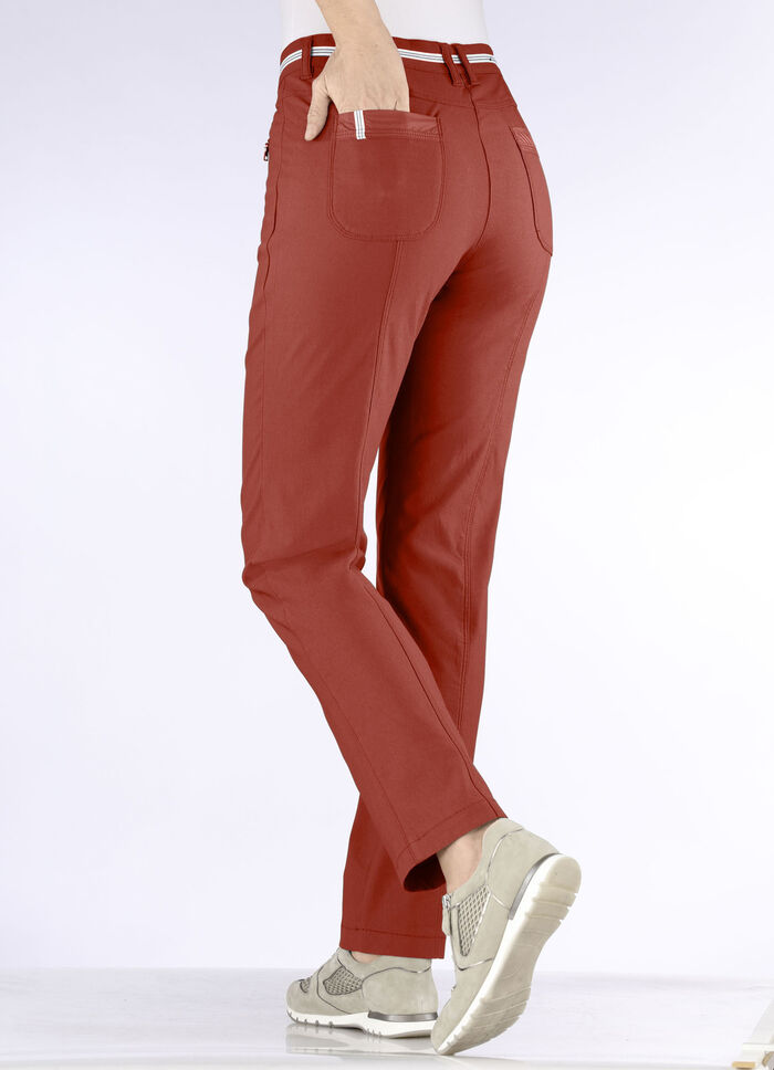 Broek met sportieve chic TERRA