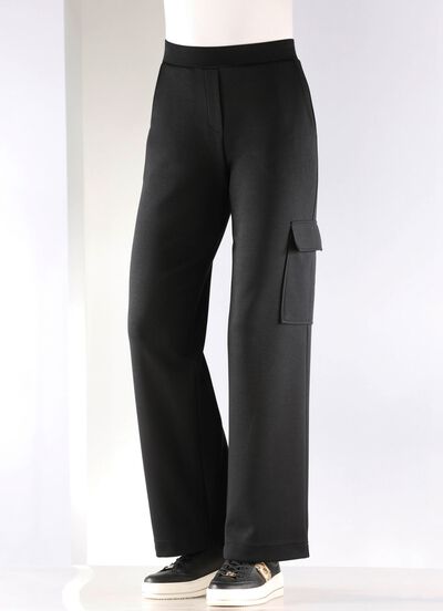 Broek met klepzakken in cargo-look 