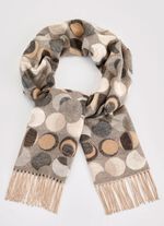 Sjaal met fantasiemotief 