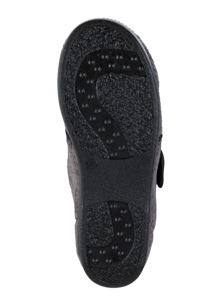 Klassieke herenslippers, met klittenbandsluiting 