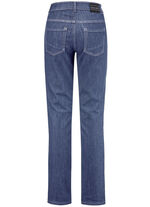 Magische jeans met figuurcorrigerend jeanszadel JEANSBLAU