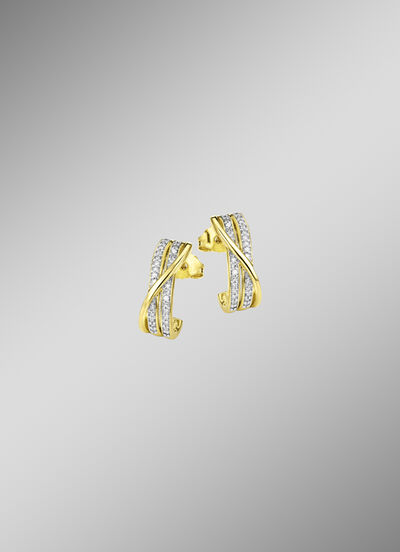 Oorknopjes goud 585/- 