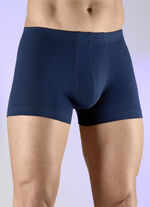 Schiesser driepack broeken met elastische tailleband MARINE