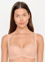 Susa dirndl-bh met gebloemd, elastisch kant aan de voorzijde 