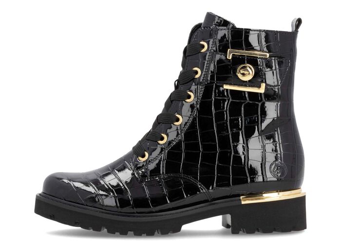 Remonte, stijlvolle dames enkellaarsjes, winterschoenen, breedte G, met uitneembaar voetbed 