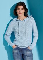 Hoodie van puur katoen 