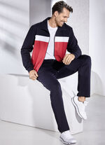 Vrijetijdspak met naadzakken 