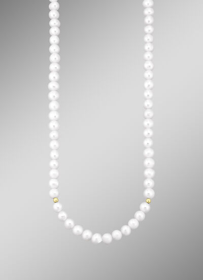 Edele zoetwaterparelketting 