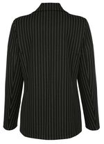 Blazer met gestreept dessin 