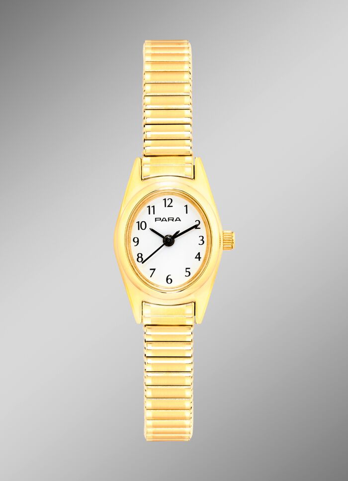 Elegant para-kwarts dameshorloge 