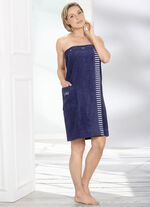 Saunakilt met opgestikte zakken MARINE