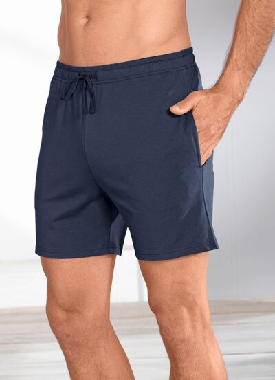 Set van twee slaap- en vrijetijdsshorts gemaakt van biologisch katoen 