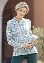 Pullover met decoratieve V-kraag 