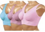 Ahh bh, set van 3 ROZE TURQUOISE FLIEDER