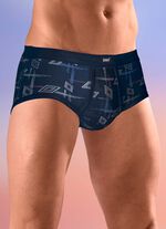 Vijfpack slips met all-over design 