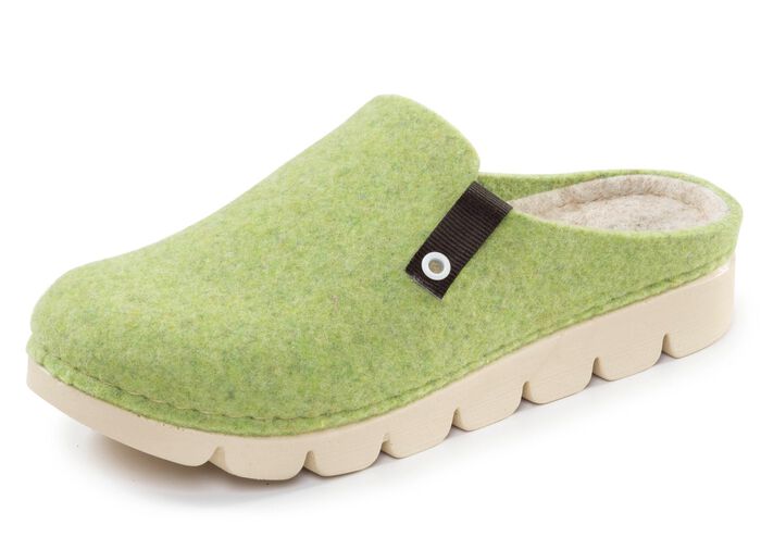 Laurina, trendy damespantoffels, breedte G, met anatomisch gevormd voetbed 