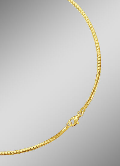 Uitstekende kinketting, 2 mm dik 