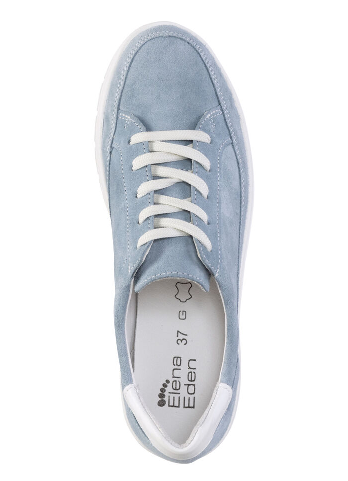 ELENA EDEN veterschoenen gemaakt van suède BLEU