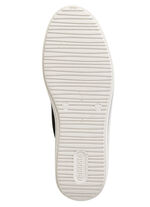 Remonte laarsje met sprankelende decoratieve ketting aan de vetersluiting ZWART