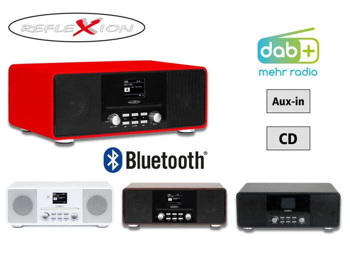 Reflexion HRA19DAB stereo-installatie met DAB+-radio 