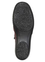 ELENA EDEN, comfortabele dameslaarzen, breedte H, met uitneembaar voetbed BORDEAUX-ZWART