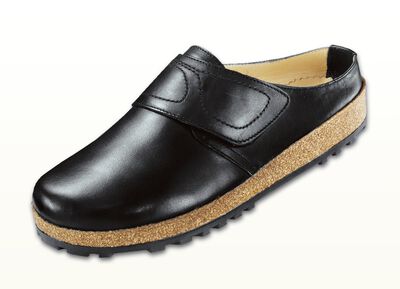 Haflinger leren klomp van zacht rundleer 