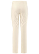 Broek met een getailleerde tailleband 